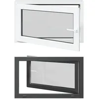 vidaXL Kellerfenster RISOR 100 x 60 cm grau
