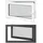 vidaXL Kellerfenster RISOR 100 x 60 cm grau