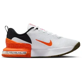 Nike Air Max Alpha Trainer 6 Herren White/Safety Orange/Black 43