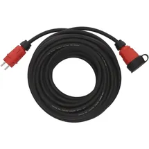 Brennenstuhl 9162250110 Strom Verlängerungskabel 16A Schwarz, Rot 25 m H07RN-F 3G 1,5mm2