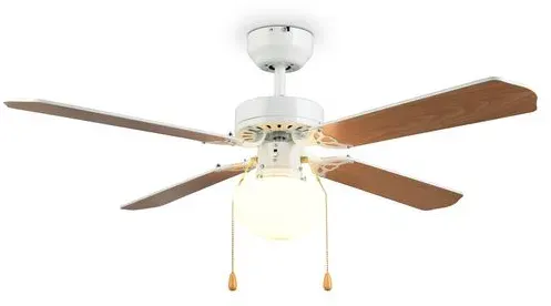 Reality Leuchten Deckenventilator Hammerfest Alu, Eisen, Stahl & Metall