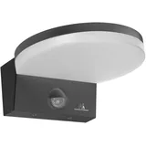 Maclean Brackets Maclean Bewegungsmelder LED-Lampe, PIR-Bewegungsmelder, grau,