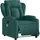vidaXL Massagesessel Elektrisch 149,5 x 78 x 0 cm Dunkelgrün