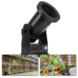 Beamz CC1200 Confetti Kanone mit DMX und Fernbedienung
