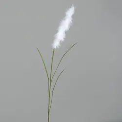 Kunstblume Fruchtstand (H 100 cm) - weiß - H 100 cm