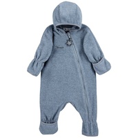 Sterntaler Unisex Kinder Overall Baby Fleece Overall, Blau, 62