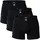CECEBA Herren Pants, Vorteilspack - Basic, Baumwoll-Stretch, einfarbig, M-3XL Schwarz XL