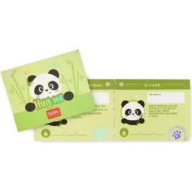 Legami Super Soft! Panda 15 cm Schwarz/Weiß