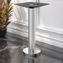GGM Möbel Bistro Tischgestell Ø 18 cm 7,6 x 72 cm Edelstahl