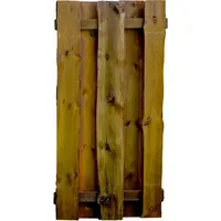 Tetzner & Jentzsch Sichtschutzelement 90 x 180 cm Braun/Holz