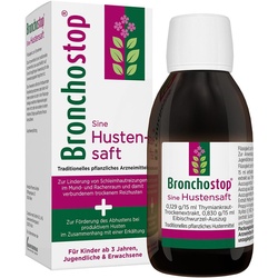 Bronchostop Sine Hustensaft