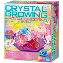 4M 403928 Crystal Growing Unicorn Land Terrarium, Mixed Colours