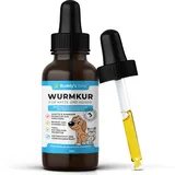 BUDDY'S BEST 50ml Natürliches Entwurmungsmittel Katzen und Hunde - Wurmkur Katze und Wurmkur Hund - Entwurmungsmittel für Hunde Wurmkur Katzen alle Würmer - Entwurmung Katze und Hunde