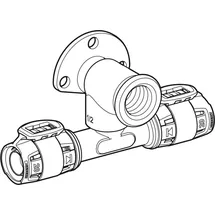 Geberit FlowFit d 20mmxRp 1/2x20mm, 36mm, 90Gr, abges.