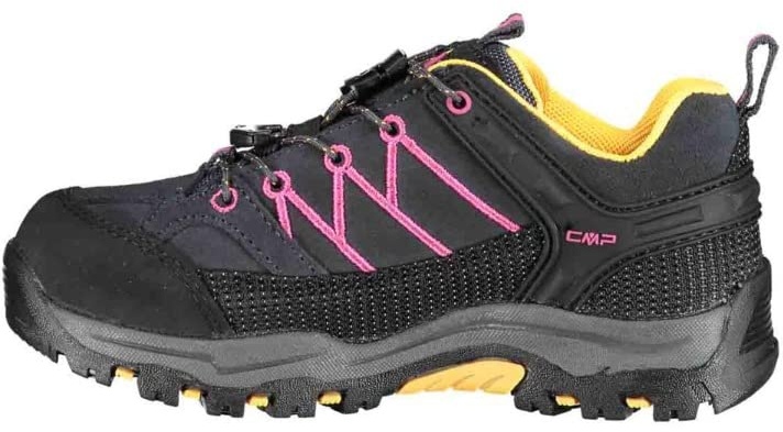 CMP Kinder Trekking Schuhe Rigel Low WP 3Q13244 Antracite-Bouganville 33 - 33 EU