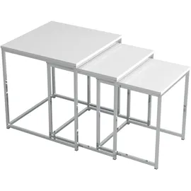 VCM 3-tlg. Set Beistelltisch Couchtisch Sofatisch