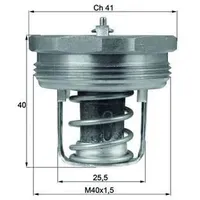 Mahle TX 89 83 Kühlwasserthermostat u.a. passend für LANCIA