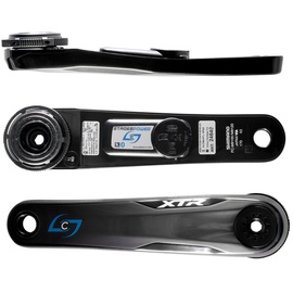 Stages Cycling Stages L Shimano Xtr M9100/m9120 Crank With Power Meter Schwarz