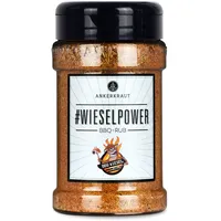 Ankerkraut #Wieselpower, BBQ Rub Gewürzmischung zum Grillen von Steaks, Spare Ribs und Pulled Pork, 210g im Streuer