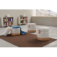 Egoitaliano Hocker »Tonder, Designhocker als Blickfang mit tollen Details«,