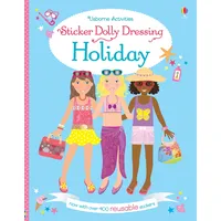 Usborne Verlag Sticker Dolly Dressing Holiday