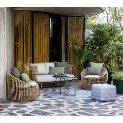 Cane-line Set Nest II - Das Set besteht aus: 1 x Sofa Nest 2-Sitzer, 2 x Loungesessel Nest, 2 x Beist...