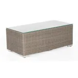 SonnenPartner Lounge-Tisch Residence Polyrattan stone-grey
