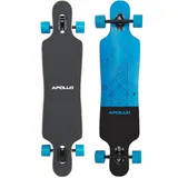 Apollo Longboard Kiribati Special Edition Komplettboard mit High Speed ABEC Kugellagern inkl. Skate T-Tool, Drop Through Freeride Skaten Cruiser Boards