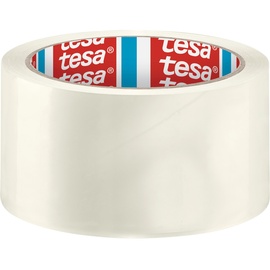 Tesa SOLID & STRONG 58640-00000-00 Packband tesapack® Transparent (L x B) 66m 50mm 1St.