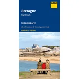 Adac Urlaubskarte Bretagne 1:200.000: Straßenkarte und Autokarte