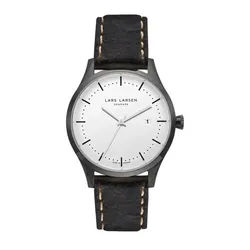 LARS LARSEN - ALEXANDER - carbon brown - leather