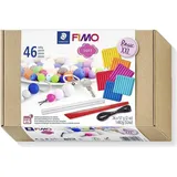 Staedtler Fimo Soft Modelliermasse-Set Basic XXL 46-teilig