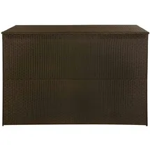 vidaXL Gartenbox 150x100cm Braun 150x100x100 cm Poly Rattan