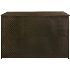 vidaXL Gartenbox 150x100cm Braun 150x100x100 cm Poly Rattan