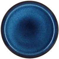 Bitz Dessertteller 21 cm blau/schwarz 6er Set