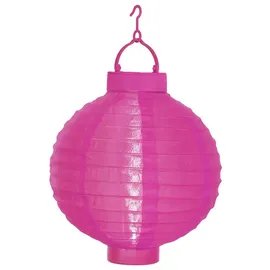 Star Trading Lampion Kunststoff 22 cm 1 Stück Pink/Rosa