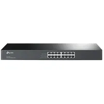 TP-Link TL-SF1016 16x Port Switch Unmanaged 19-Zoll-Stahlgehäuse