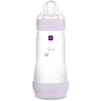 MAM Easy Start Babyflasche, 320 ml, Anti-Kolik-Flasche für gemischtes Stillen, reduziert Luftblasen und das Risiko von Koliken, Zubehör für Neugeborene ab 4 Monaten, selbststerilisierend und mit