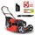SCHEPPACH Benzin Rasenmäher MS225-53 6PS mit Antrieb Breite 53cm + Öl + 2.Messer