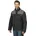 Arbeitsjacke HERO BY JOHN MEDOOX Arbeitsjacke Herren Gr 3XL anthra schwarz angeraute Sweatware 65 Polyester 35 Baumwolle Jacken Arbeitsjacke Funktionsqualitätfür Herren