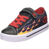 Heelys Hly-b2w-8333 Schuhe mit Rollen, Schwarz Gelb Rot Flamme, 34 EU - 34 EU