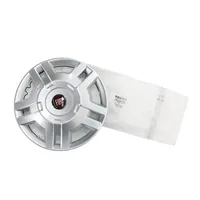 Fiat Radkappe 15 Zoll 1 Stück Rot/Silber