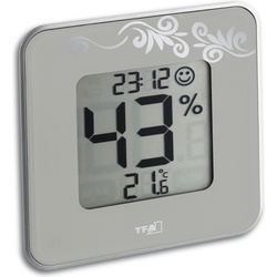 TFA 30.5021.02, Thermometer + Hygrometer, Silber