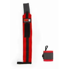 Gorilla Wear Wrist Wraps Ultra Handgelenkbandagen Schwarz/Grau