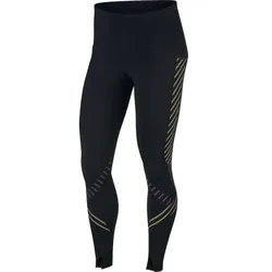 NIKE Damen  W NK SPEED TGHT 7_8 RUNWAY GX, BLACK/REFLECTIVE SILV, XS