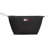 Tommy Hilfiger Tommy Jeans Damen Kulturbeutel Daily mit Schlaufe, Schwarz (Black), Einheitsgröße