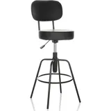 HJH Office Barhocker DISC HIGH Kunstleder ohne Armlehnen