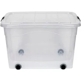 Kreher Technik Aufbewahrungsbox 100 l 1-tlg. transparent