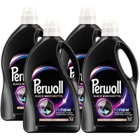 PERWOLL Black Waschmittel 208 (4 x 52 Waschladungen), Feinwaschmittel reinigt sanft und erneuert dunkle Farben und Fasern, für alle dunklen Textilien, mit Dreifach-Renew-Technologie