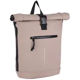 New Rebels Mart New York Rolltop Rucksack Altrosa